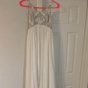 Beautiful white formal dress